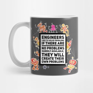 Engineers problem solving nature Mug